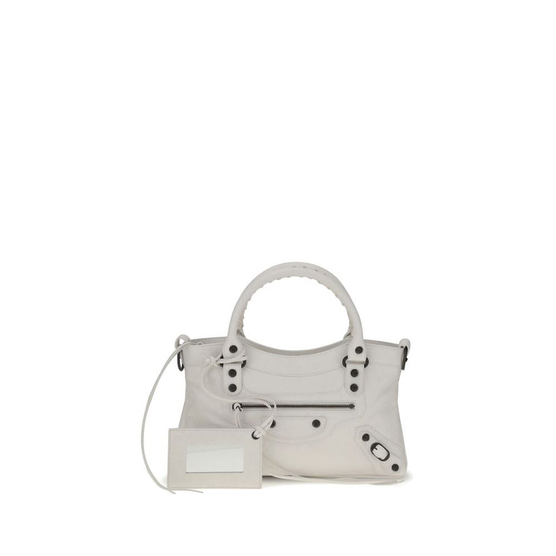 White Calf Leather Bos Taurus Handbag