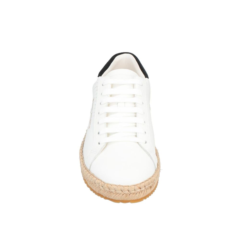 Leather Logo Sneakers