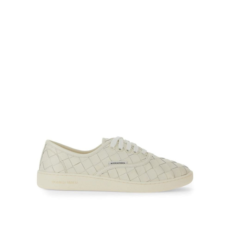 Intrecciato Leather Sneakers-Bottega Veneta-LabelTerrace.com