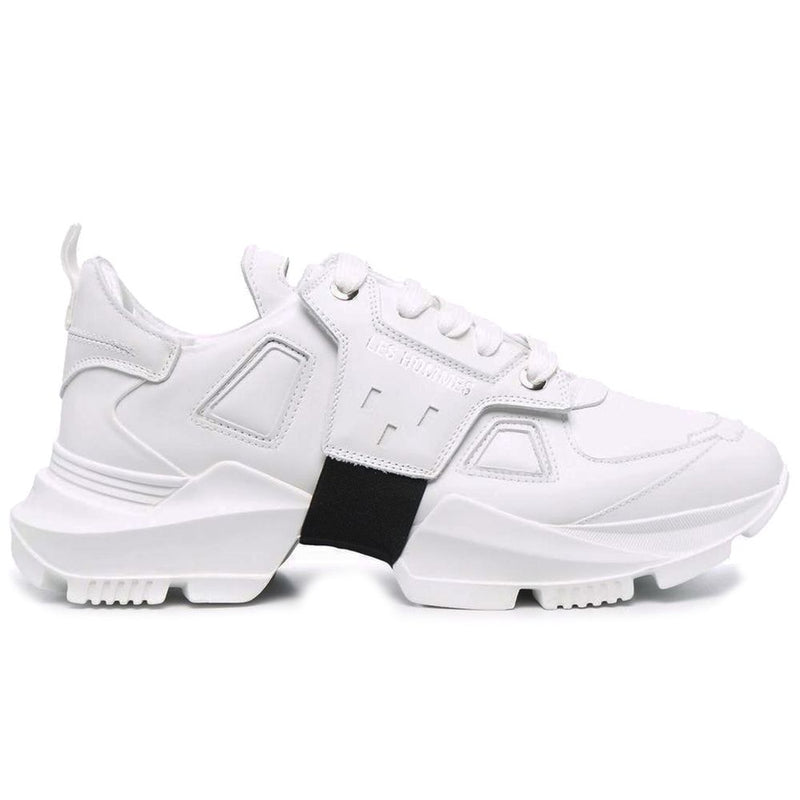 White Calfskin Men Sneaker-Les Hommes-LabelTerrace.com