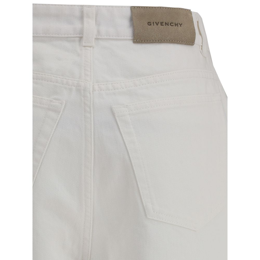 White Cotton Jeans Denim