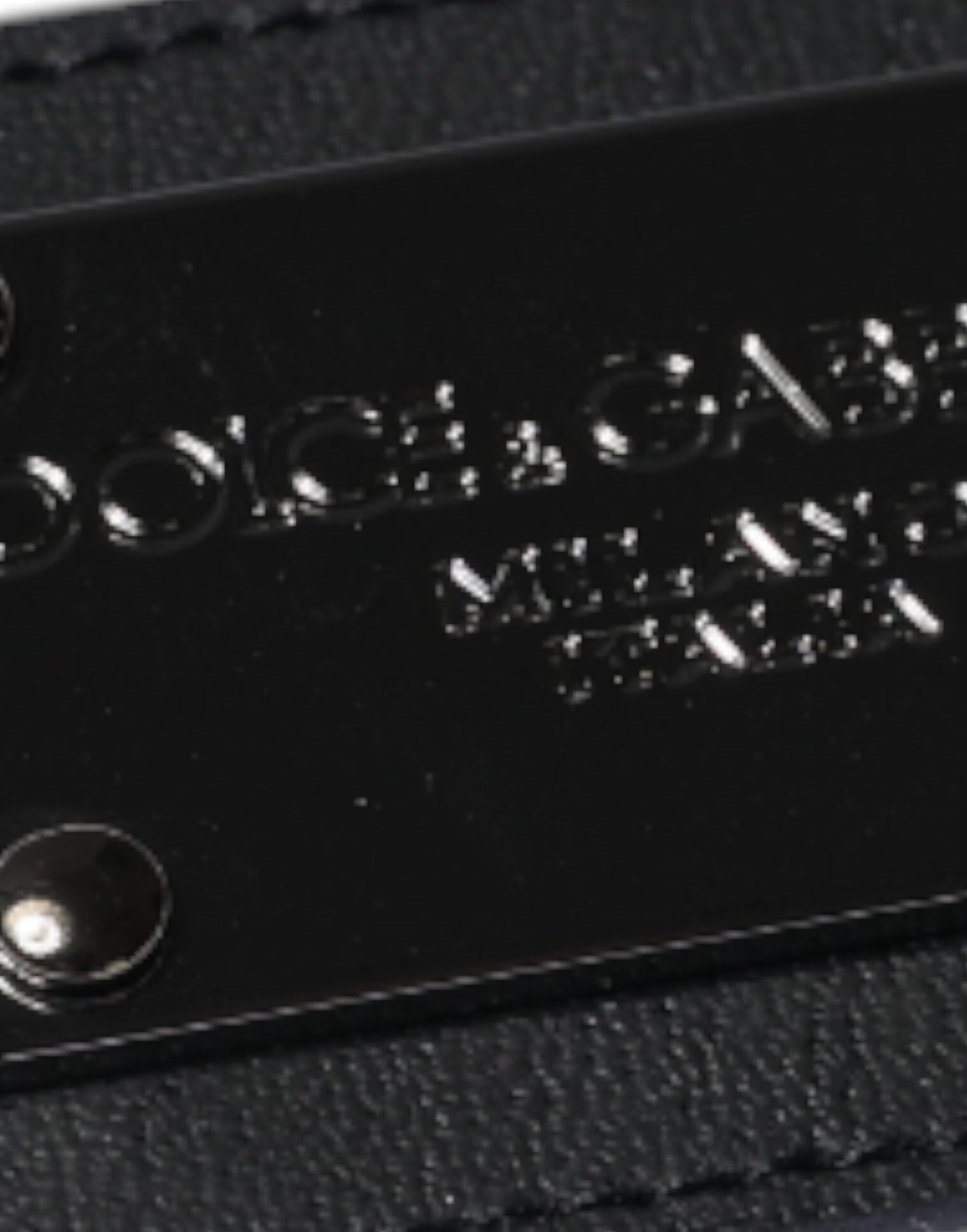 White Cotton Logo Plaque Collared Polo T-shirt-Dolce & Gabbana-LabelTerrace.com