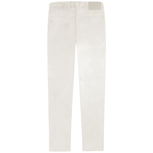 White Cotton Men Jeans-Tramarossa-LabelTerrace.com