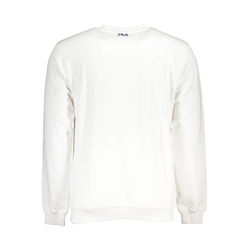 White Cotton Men Sweater-Fila-LabelTerrace.com