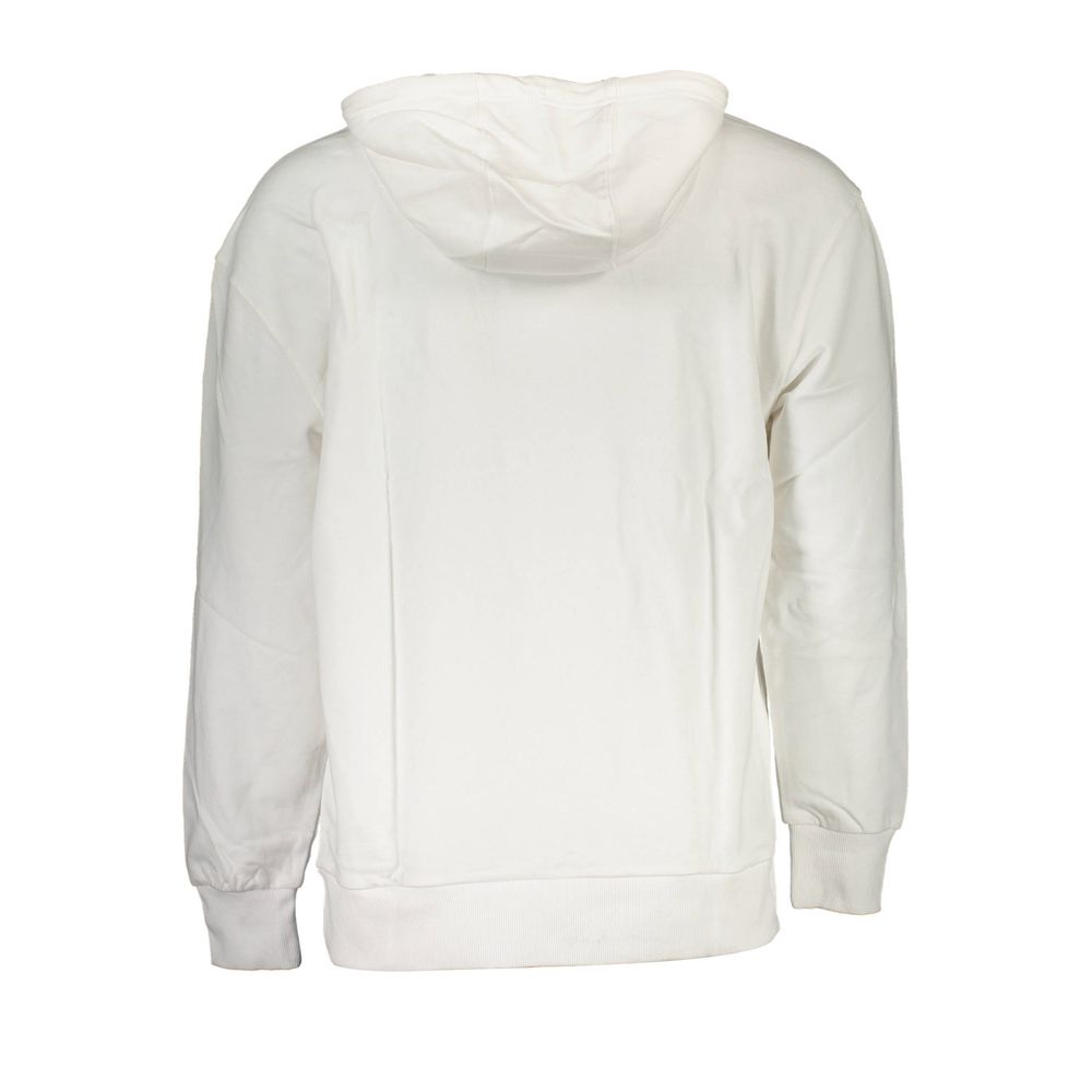 White Cotton Men Sweater-Tommy Hilfiger-LabelTerrace.com