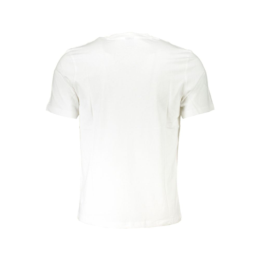 White Cotton T-Shirt-North Sails-LabelTerrace.com