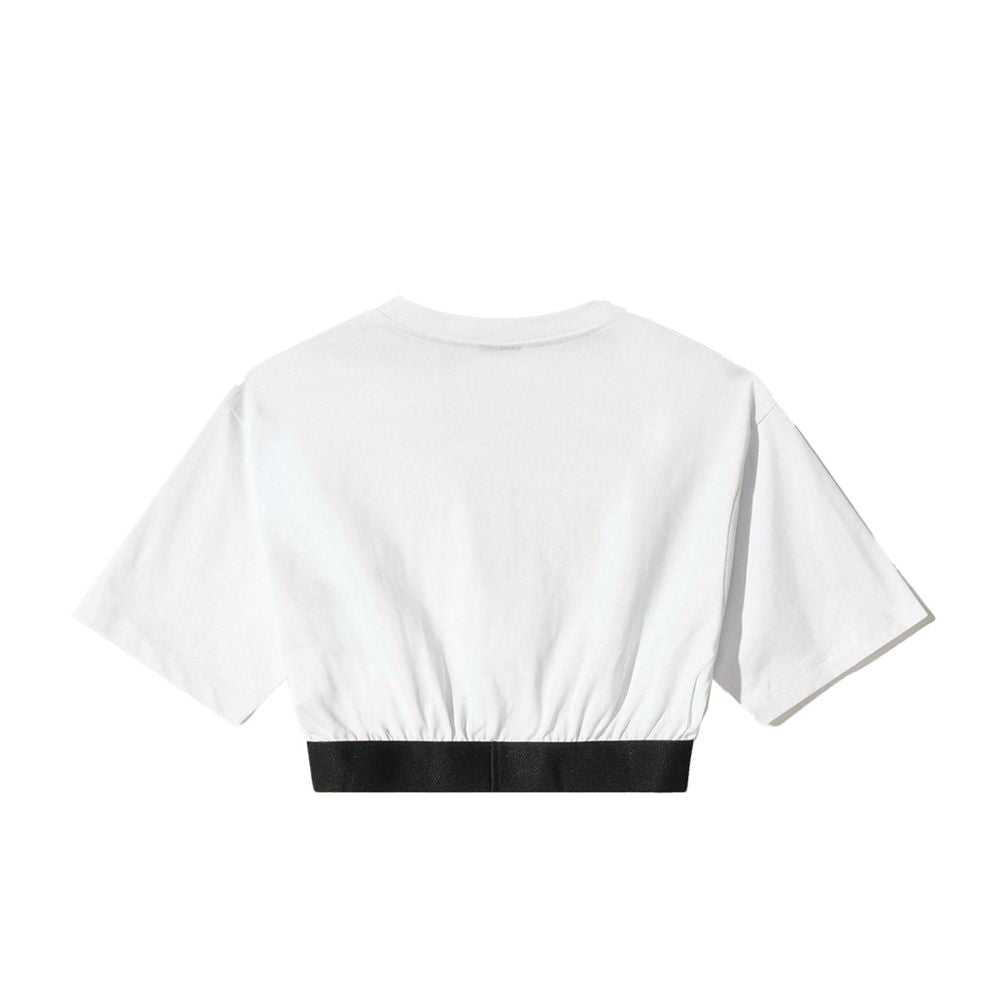 White Cotton Women T-Shirt-Comme Des Fuckdown-LabelTerrace.com