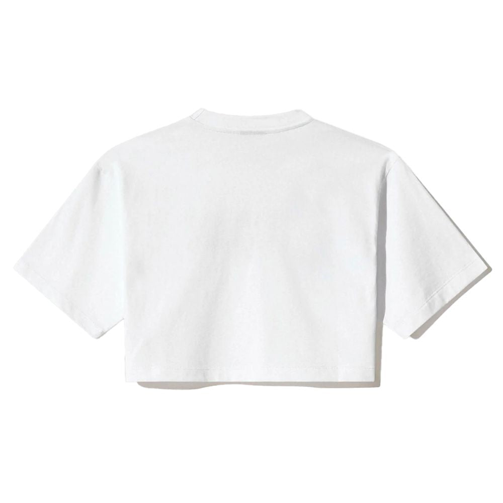 White Cotton Women T-Shirt-Comme Des Fuckdown-LabelTerrace.com