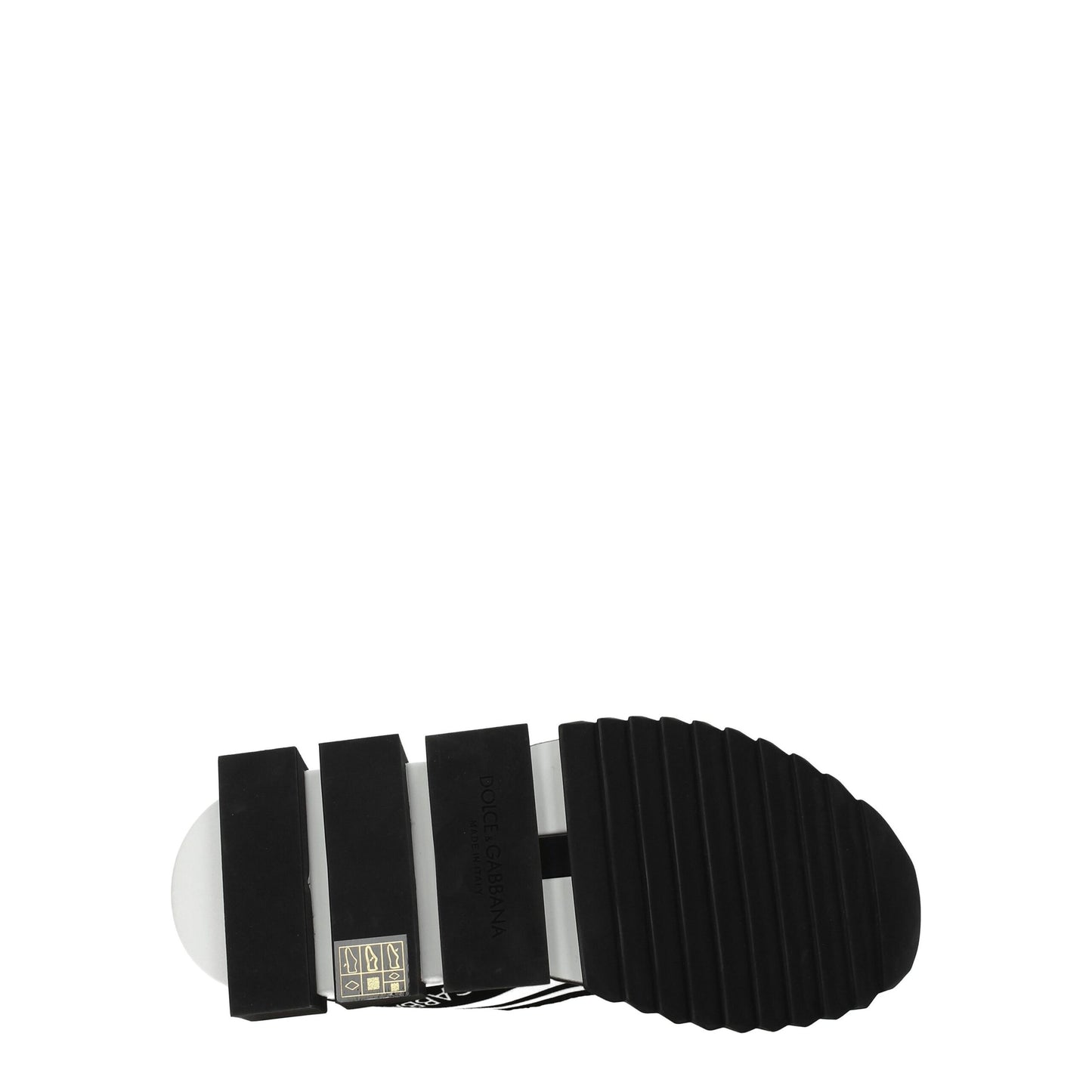 حذاء رياضي سميك من القماش الأبيض