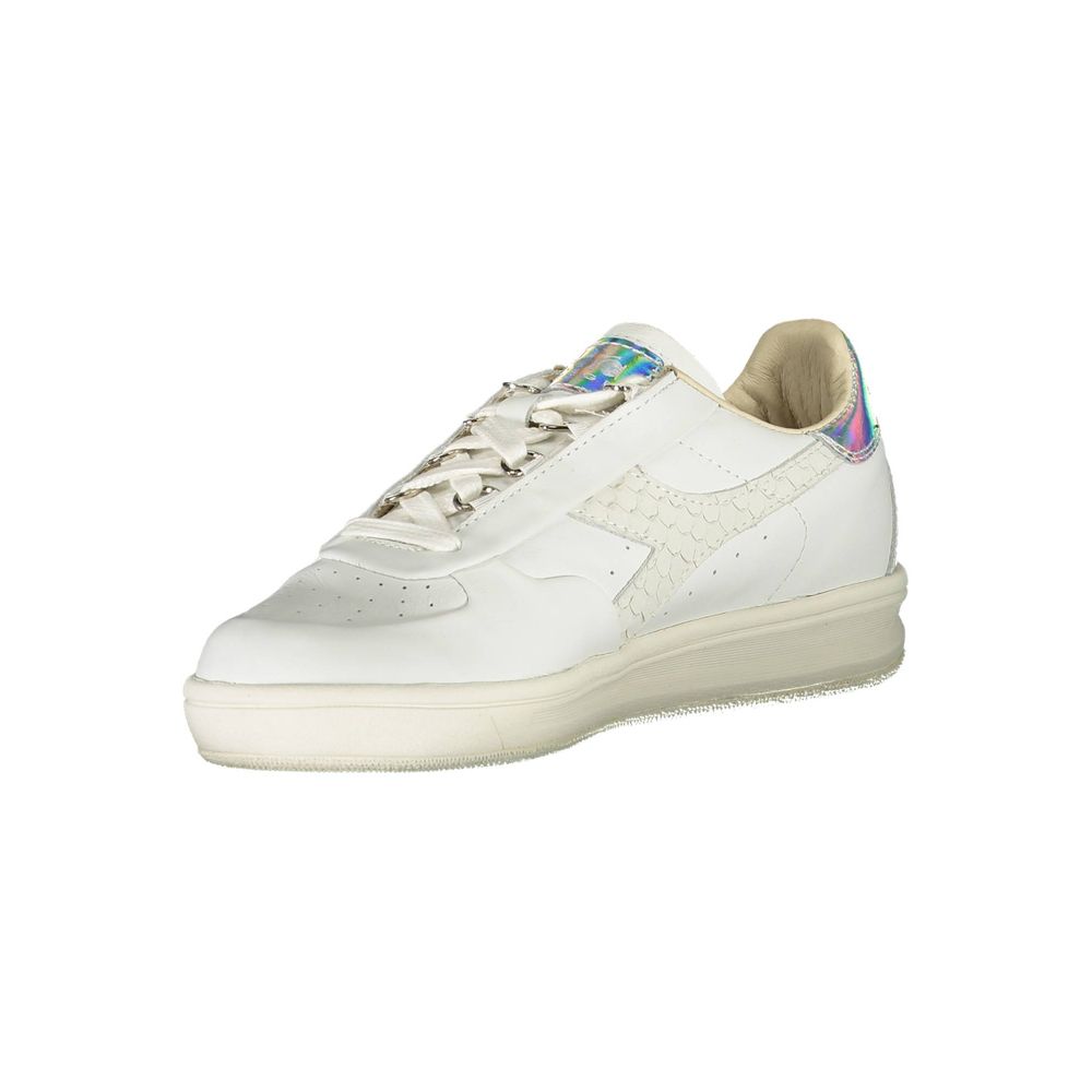 White Fabric Sneaker-Diadora-LabelTerrace.com