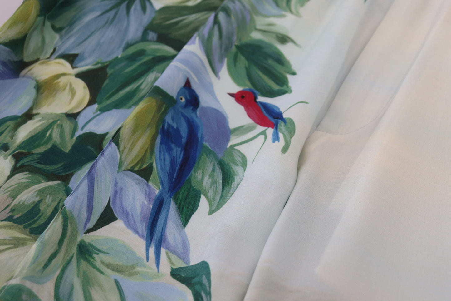 White Floral Printed Men Jogger Pants-Dolce & Gabbana-LabelTerrace.com