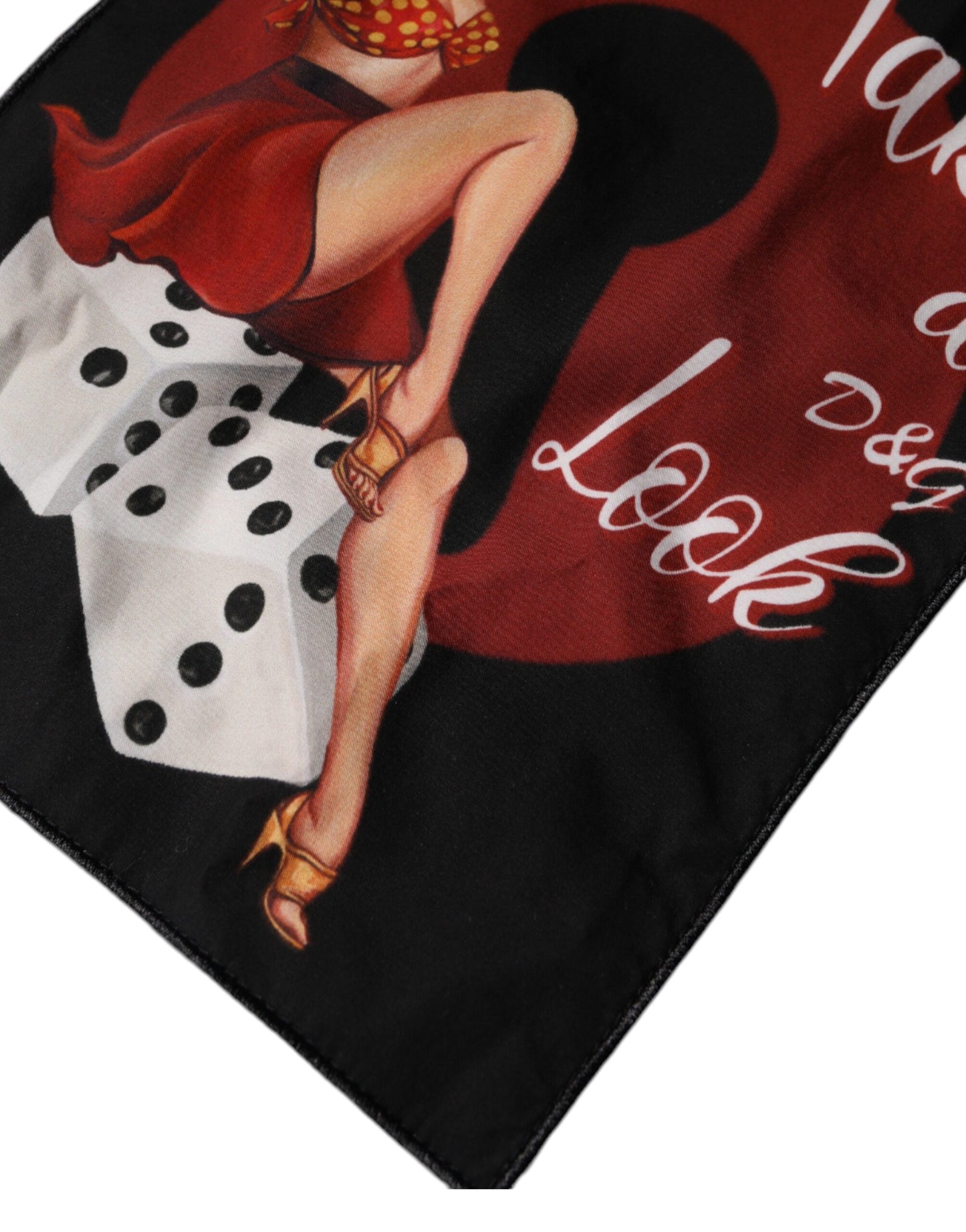 White Graphic Print Cotton Crew Neck T-shirt-Dolce & Gabbana-LabelTerrace.com