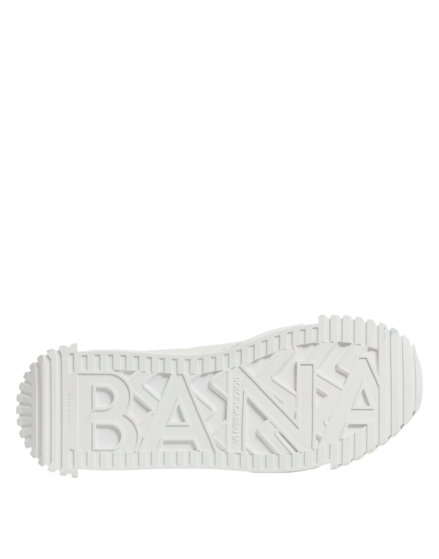 White Leather Low Top NS1 Sneakers Shoes-Dolce & Gabbana-LabelTerrace.com