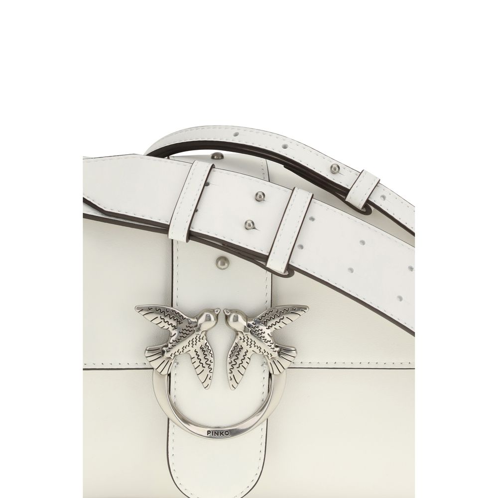 White Leather Shoulder Bag