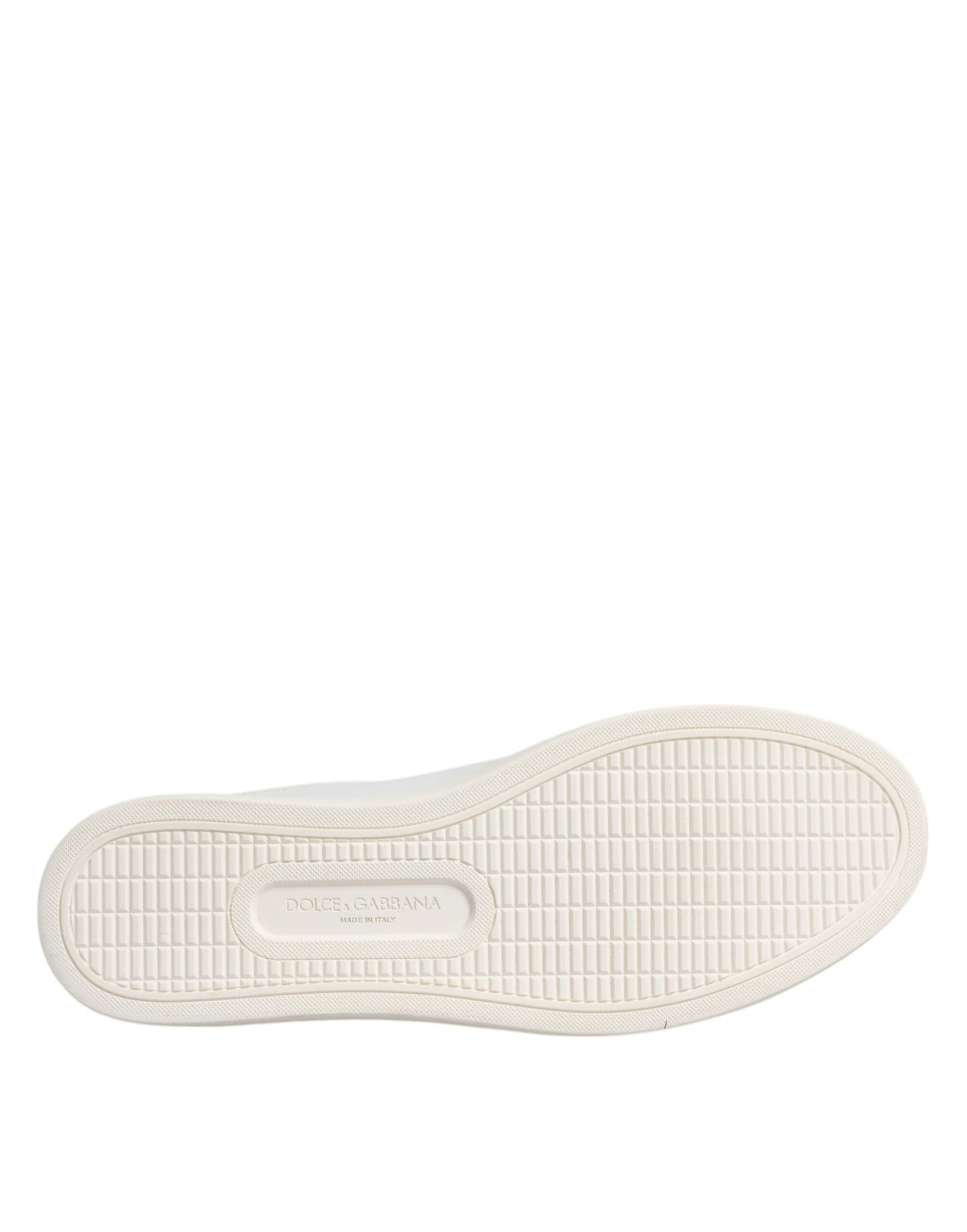 White London Calf Leather Sneakers Shoes-Dolce & Gabbana-LabelTerrace.com