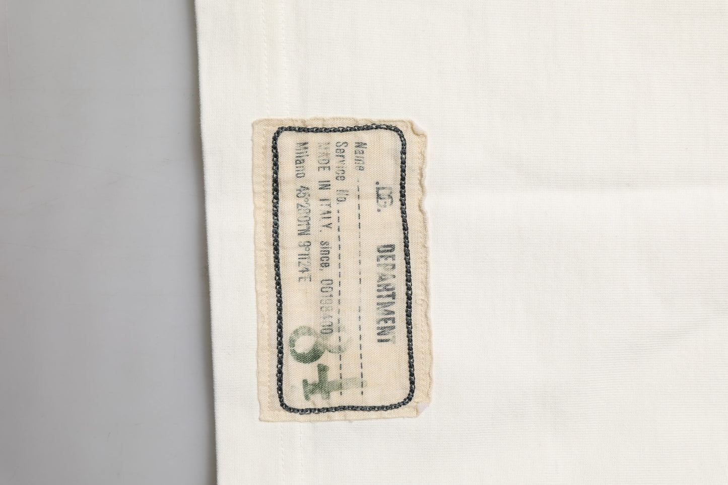 White Love Peace Cotton Men Crew Neck T-shirt-Dolce & Gabbana-LabelTerrace.com