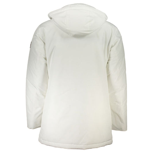 White Polyamide Men Jacket-Hugo Boss-LabelTerrace.com