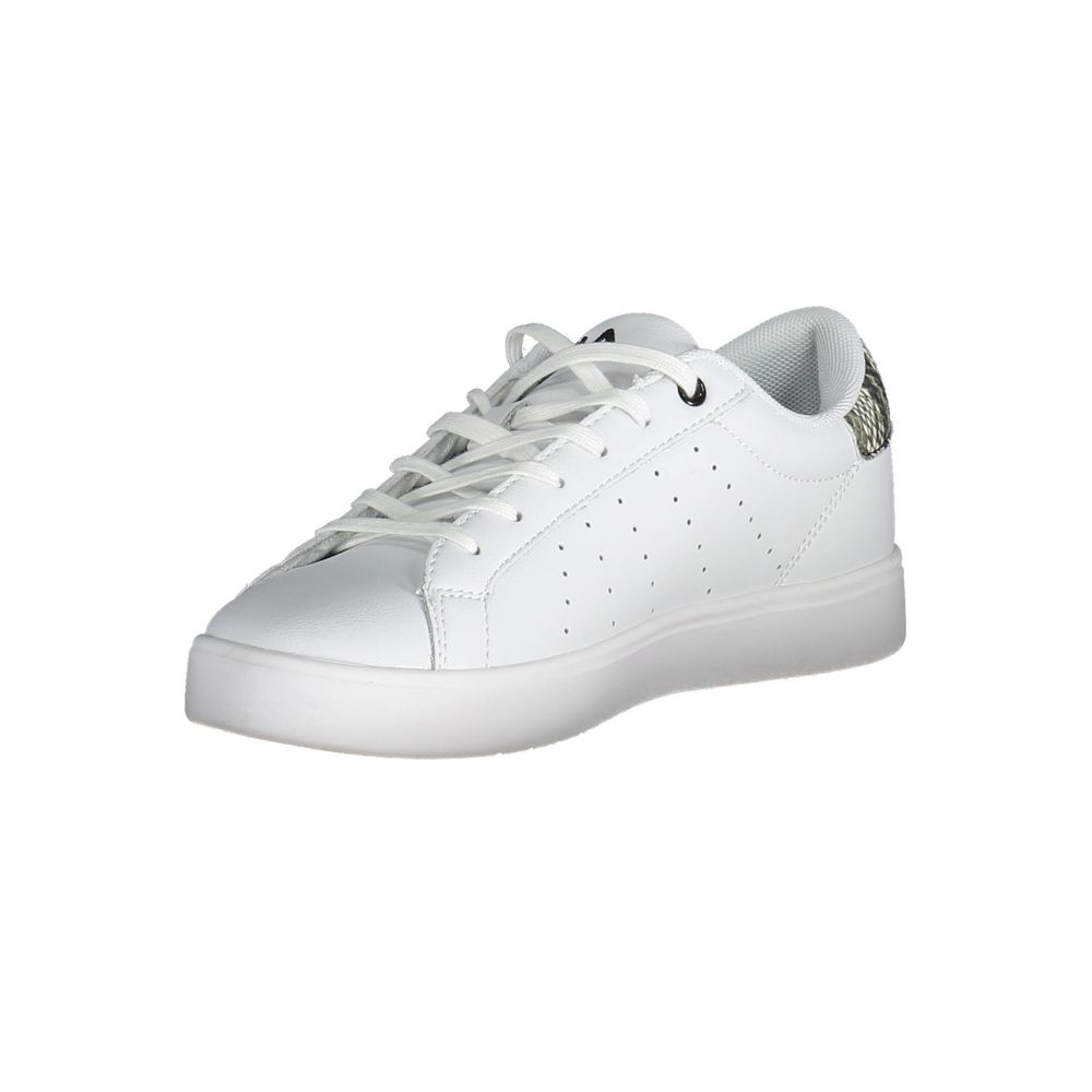 White Polyester Sneaker-Fila-LabelTerrace.com