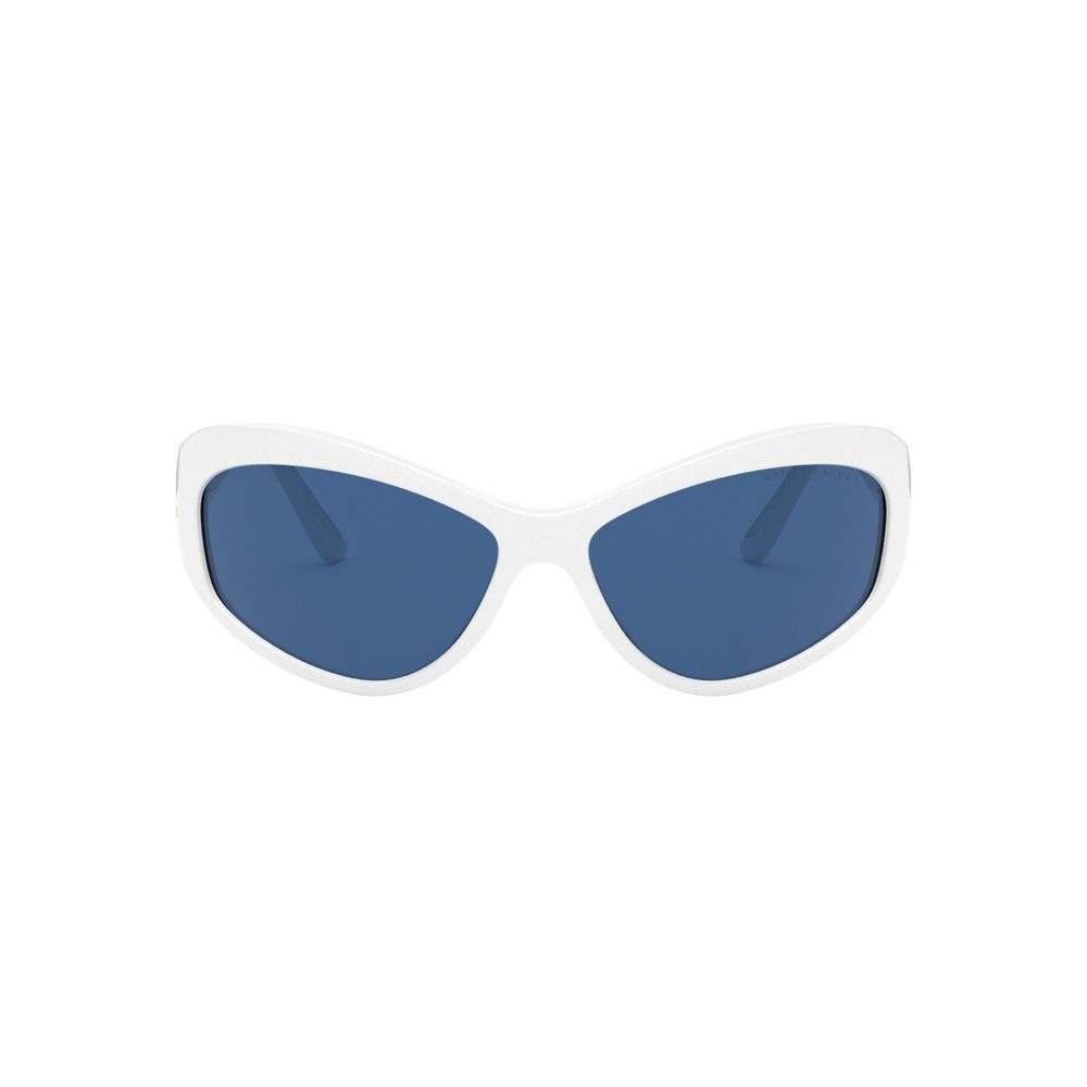 White Resin Sunglasses-Ralph Lauren-LabelTerrace.com
