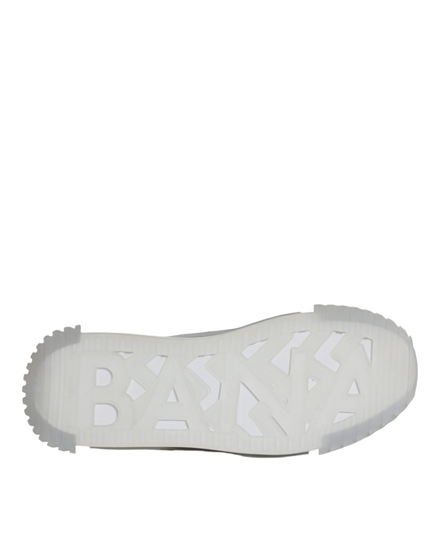 White Silver Low Top NS1 Sneakers Shoes-Dolce & Gabbana-LabelTerrace.com