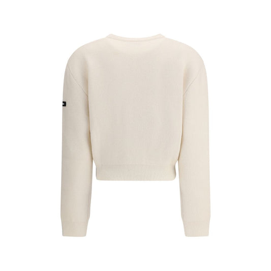 White Wool Sweatshirt