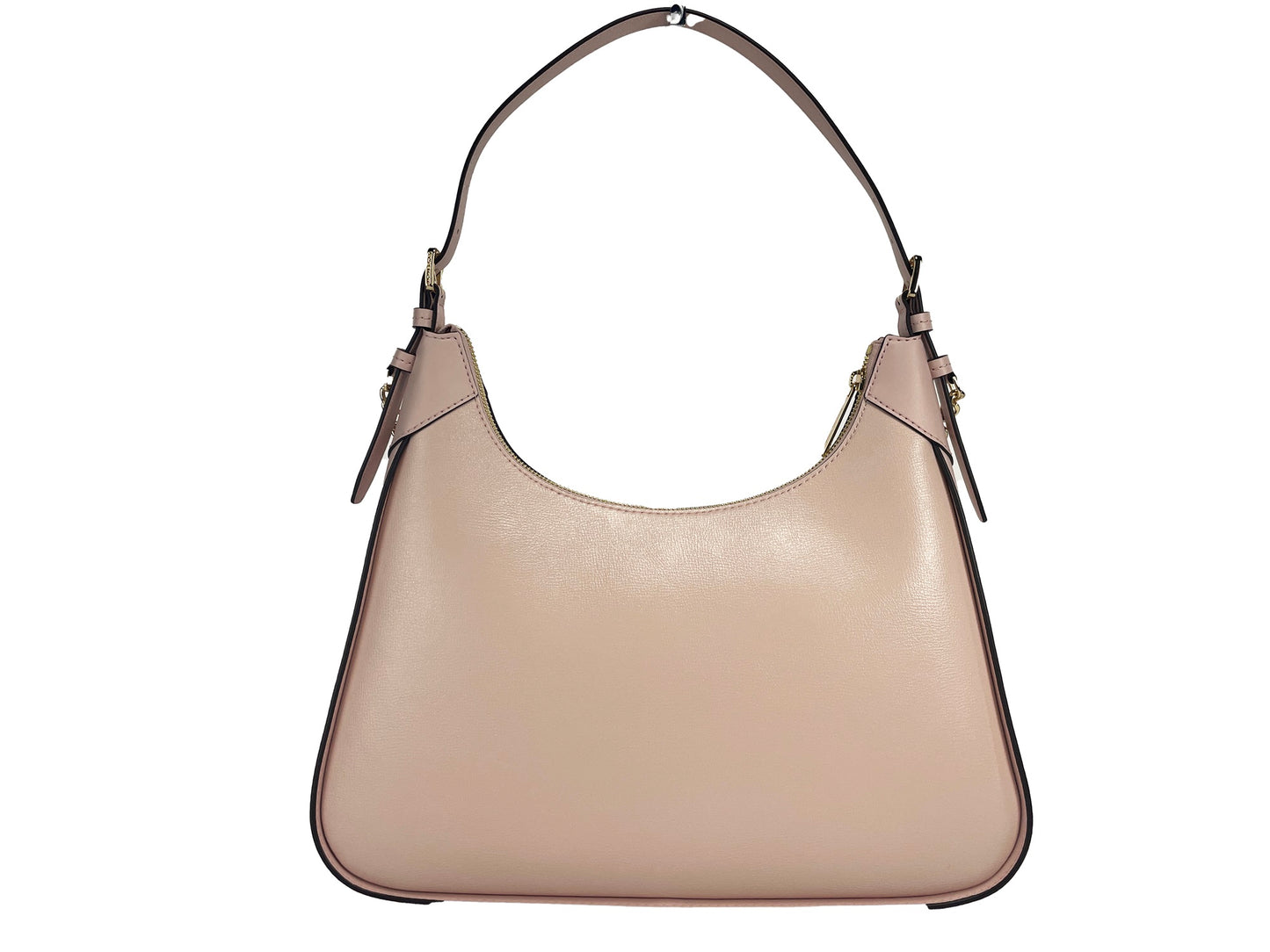 Wilma Large Smooth Leather Chain Shoulder Bag Purse Powder Blush-Michael Kors-LabelTerrace.com