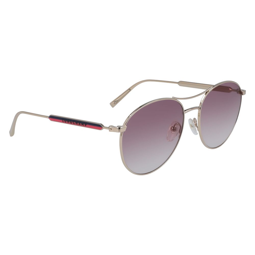 Yellow Metal Sunglasses-Longchamp-LabelTerrace.com