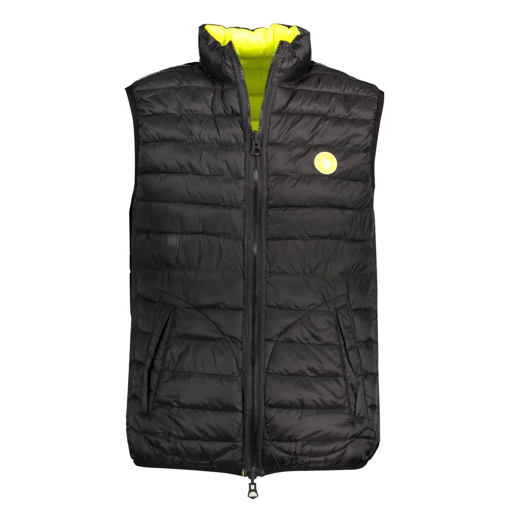 Yellow Nylon Men Jacket-U.S. POLO ASSN.-LabelTerrace.com