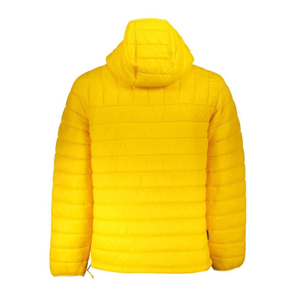 Yellow Polyamide Men Jacket-Napapijri-LabelTerrace.com