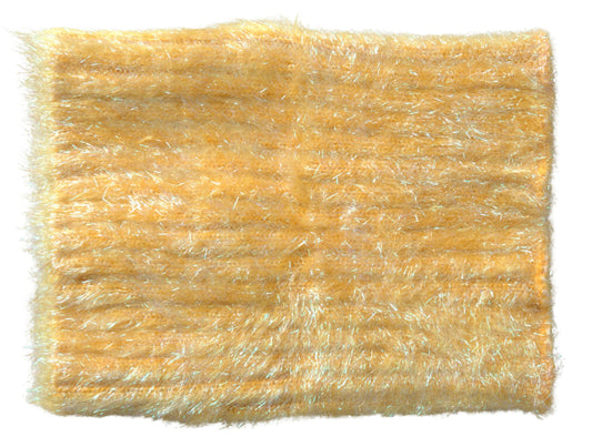 Yellow Polyester Mohair Fiber Neck Wrap Scarf-Dolce & Gabbana-LabelTerrace.com