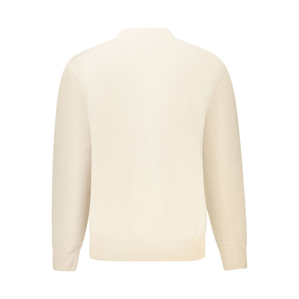 Beige Cotton Men Sweater-Hugo Boss-LabelTerrace.com