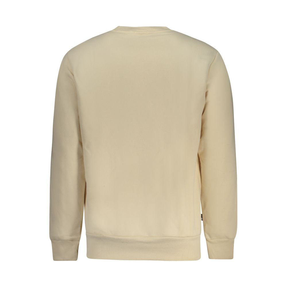 Beige Cotton Men Sweater-Timberland-LabelTerrace.com