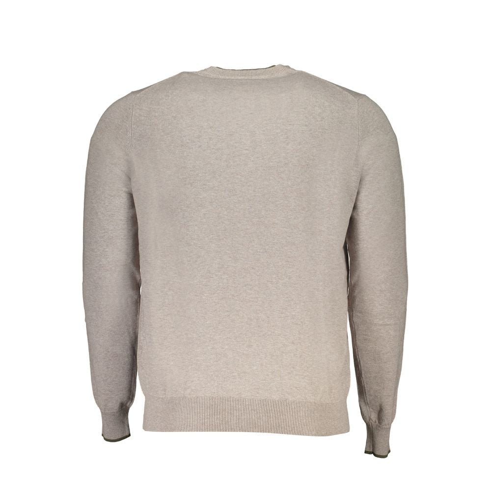 Beige Cotton Sweater-North Sails-LabelTerrace.com