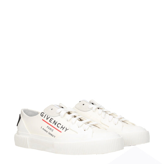 Beige Fabric Low Top Sneakers-Givenchy-LabelTerrace.com
