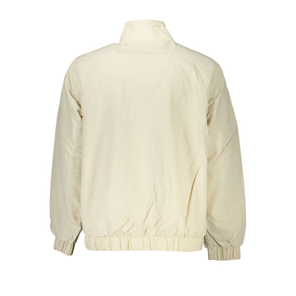 Beige Polyamide Men Jacket-Tommy Hilfiger-LabelTerrace.com