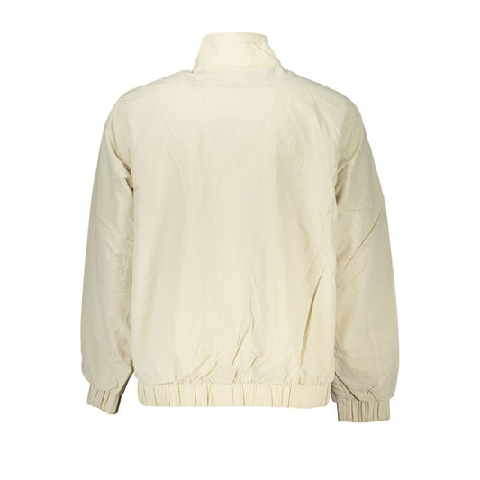 Beige Polyamide Men Jacket-Tommy Hilfiger-LabelTerrace.com