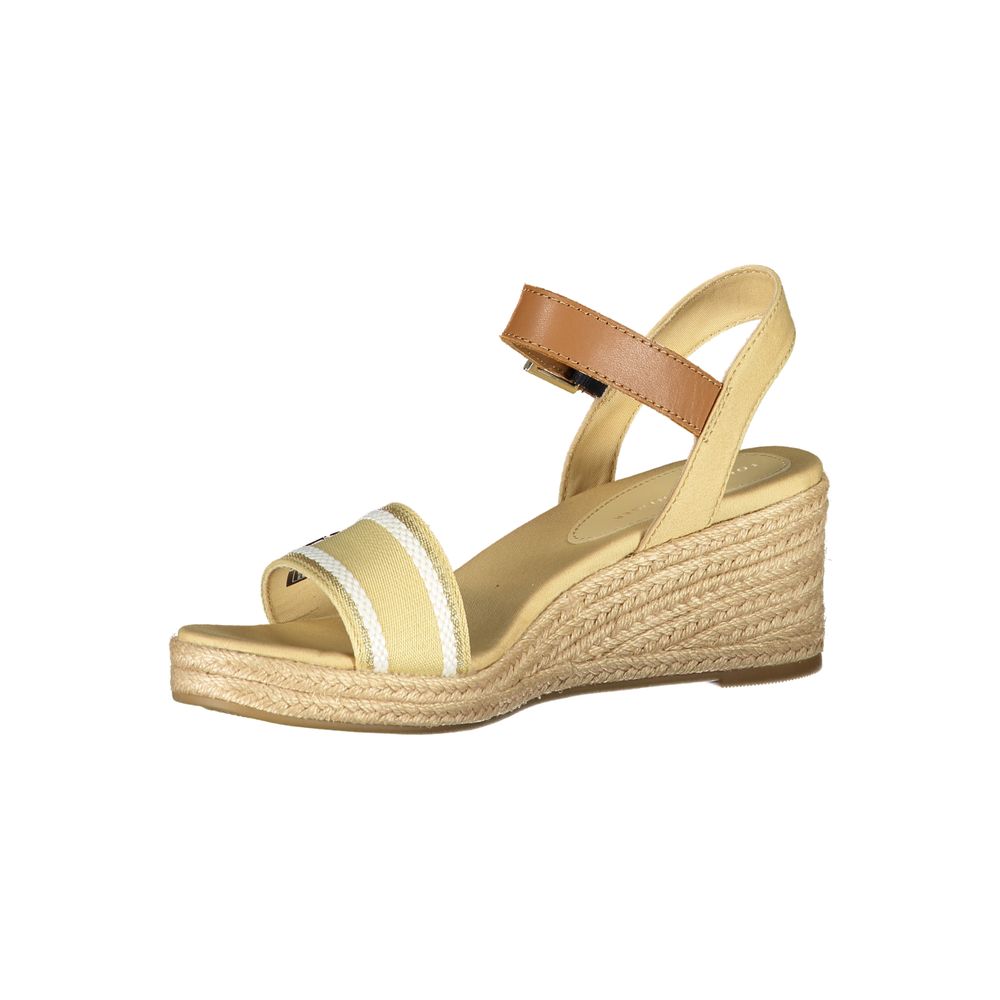Beige Polyester Sandal-Tommy Hilfiger-LabelTerrace.com
