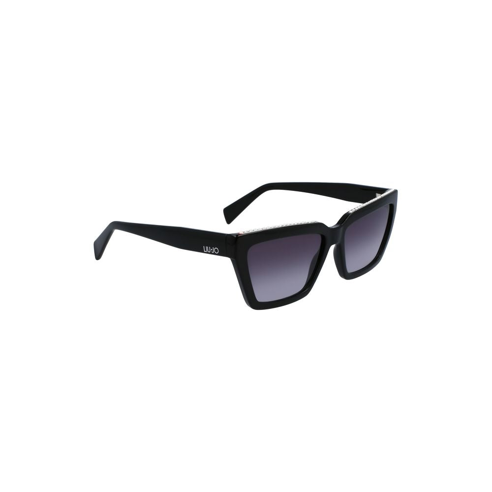 Black Bio Injected Women Sunglass-Liu Jo-LabelTerrace.com