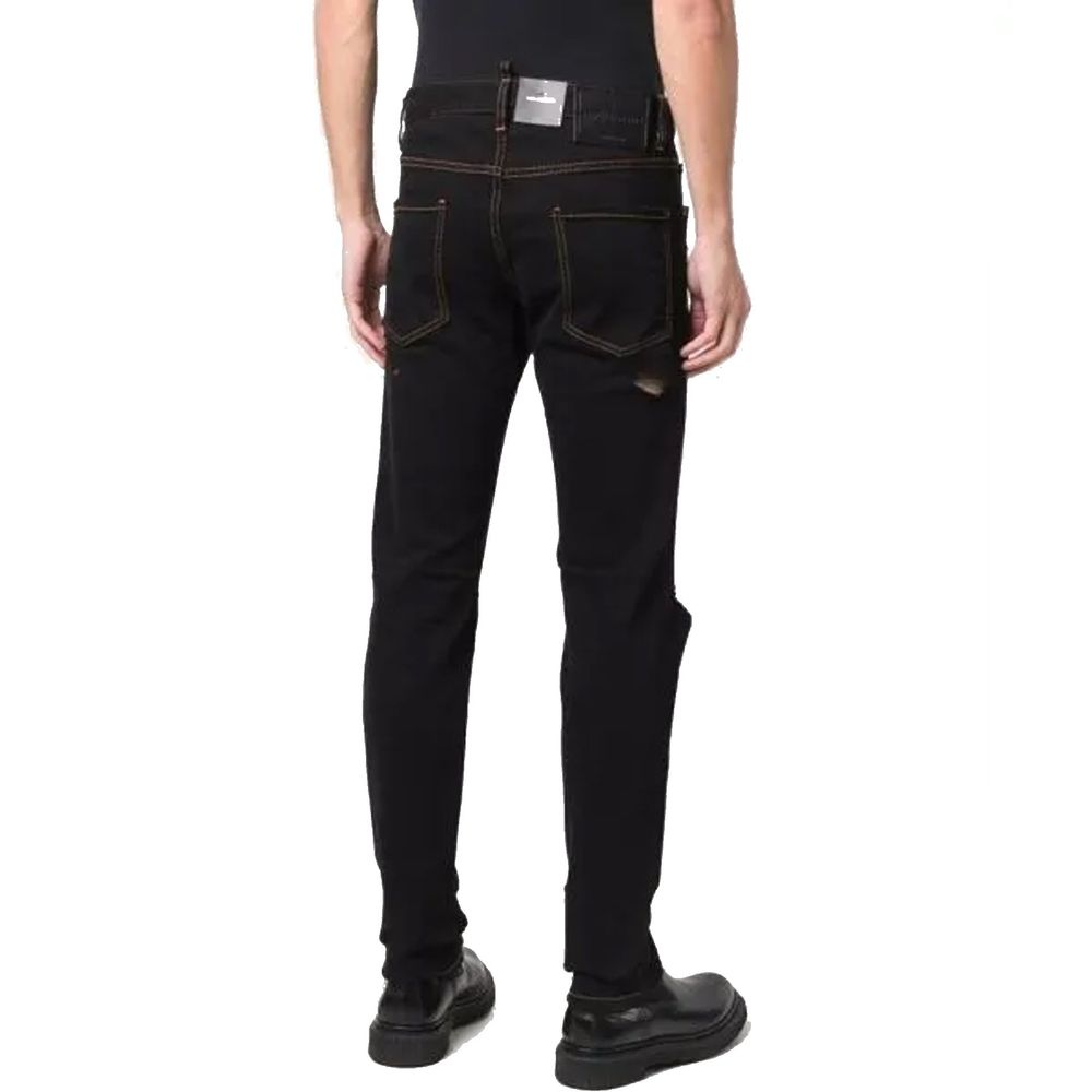 Cotton Denim Jeans-Dsquared²-LabelTerrace.com