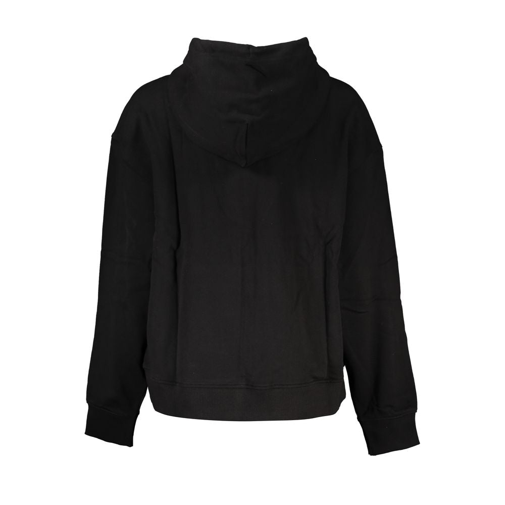 Black Cotton Women Sweater-Tommy Hilfiger-LabelTerrace.com