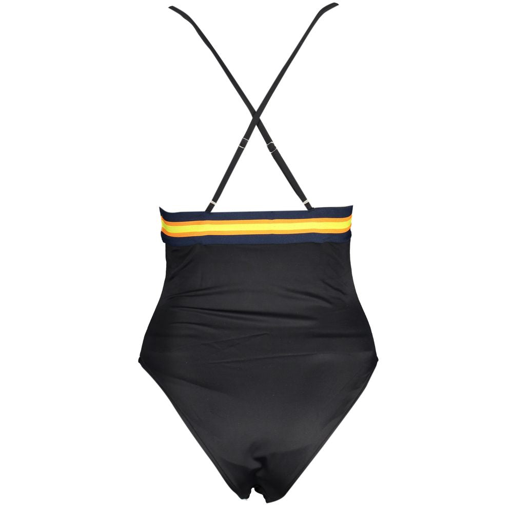 Black Elastane Swimwear-K-WAY-LabelTerrace.com