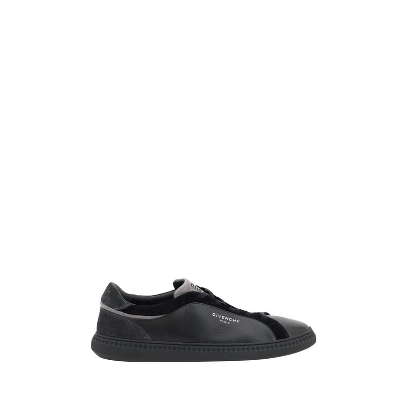 Black Leather G Set Sneakers-Givenchy-LabelTerrace.com