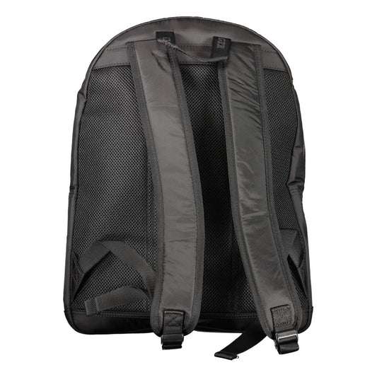 Black Nylon Backpack-Tommy Hilfiger-LabelTerrace.com