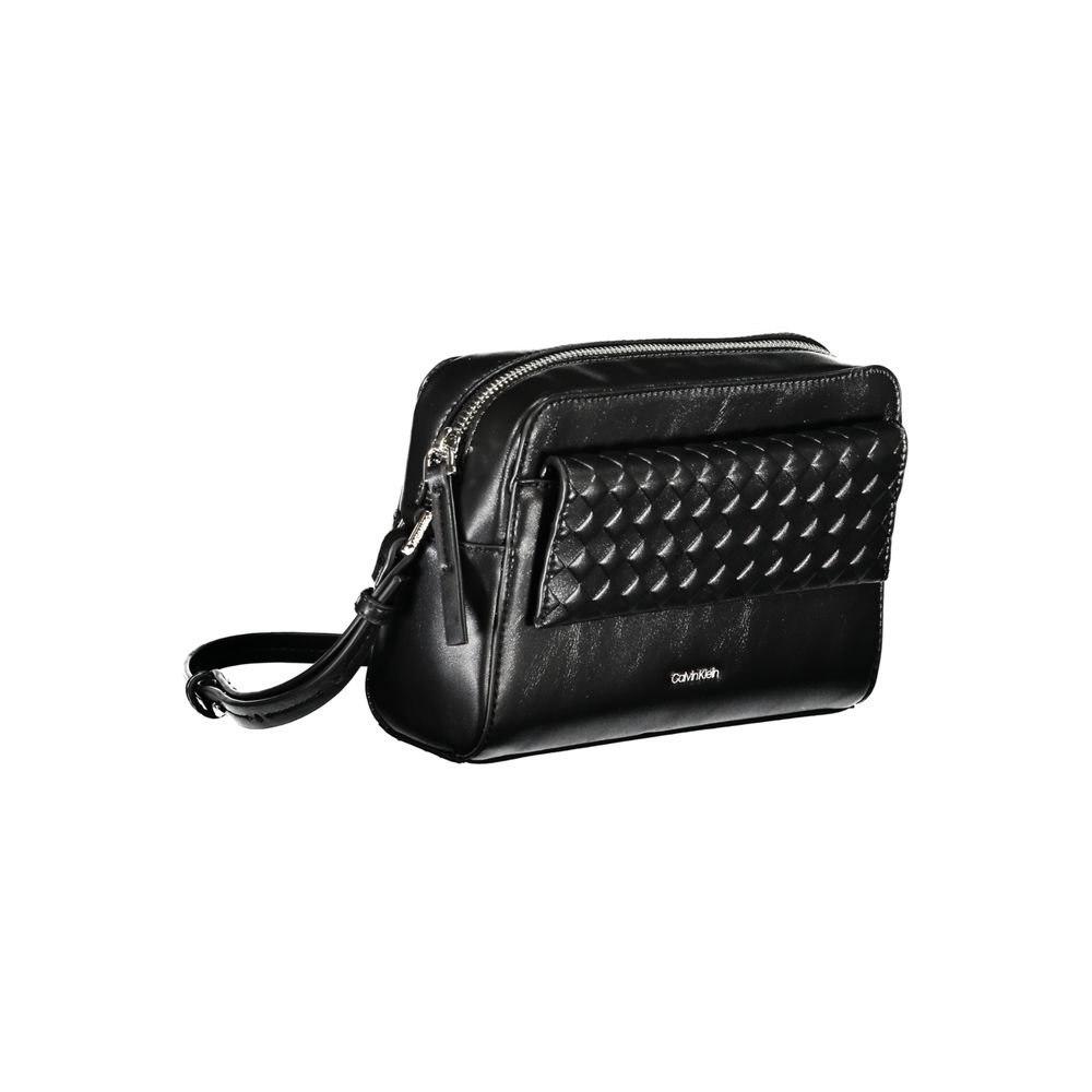 Black Polyester Handbag-Calvin Klein-LabelTerrace.com