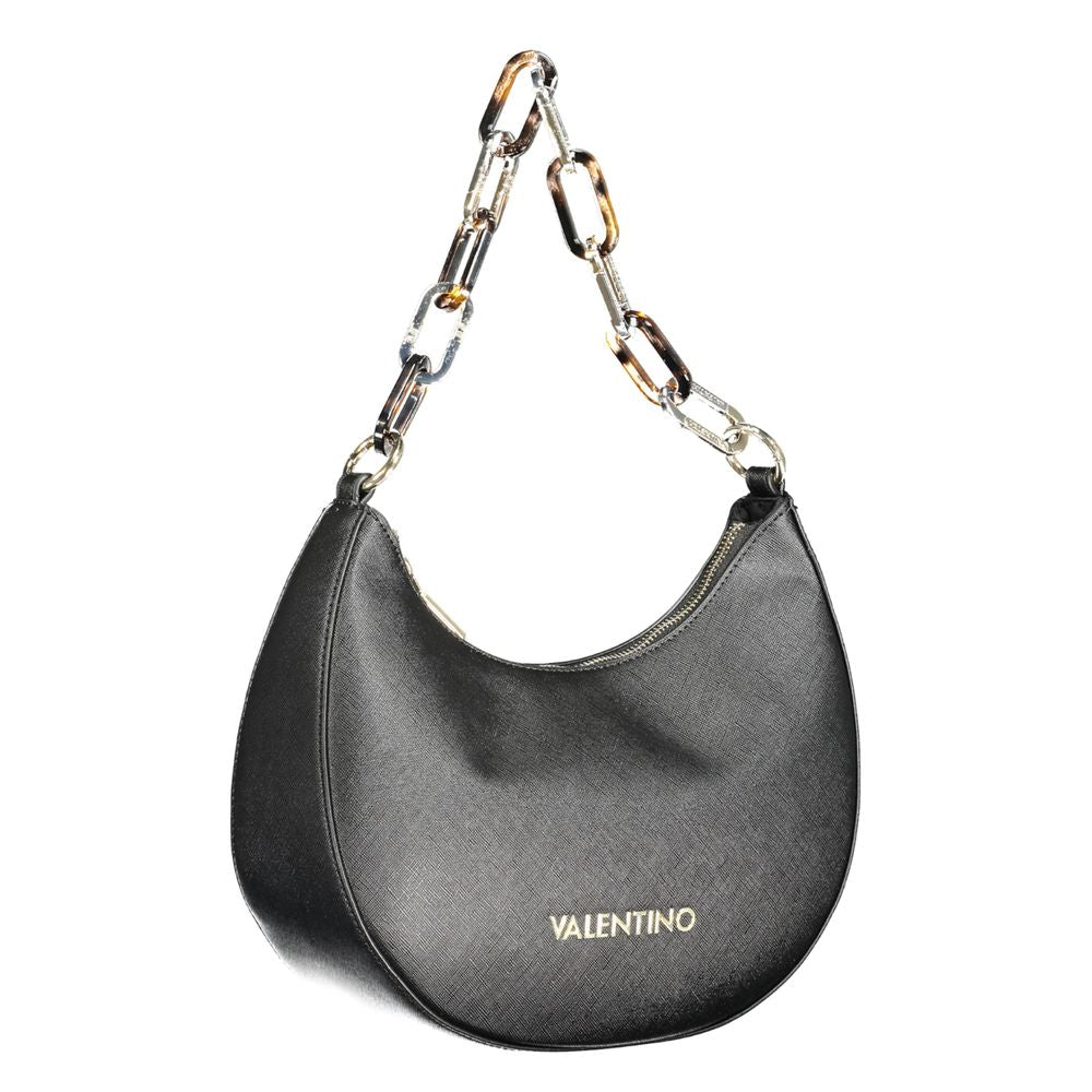 Black Polyethylene Handbag-Mario Valentino-LabelTerrace.com