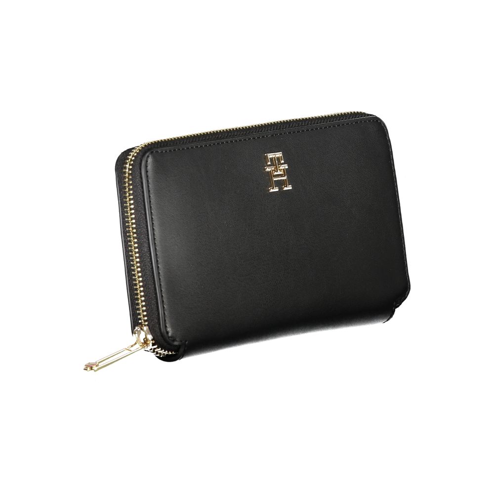 Black Polyethylene Wallet-Tommy Hilfiger-LabelTerrace.com