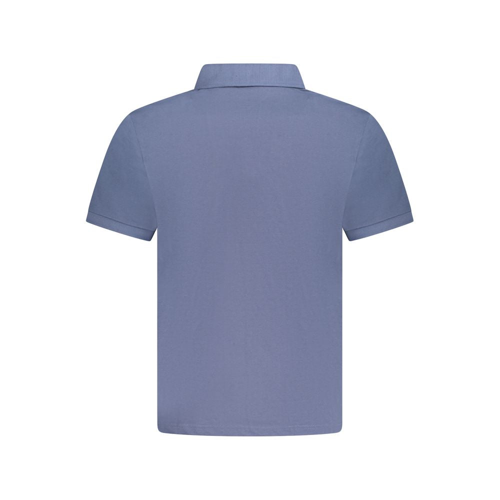 Blue Cotton Men Polo Shirt-North Sails-LabelTerrace.com