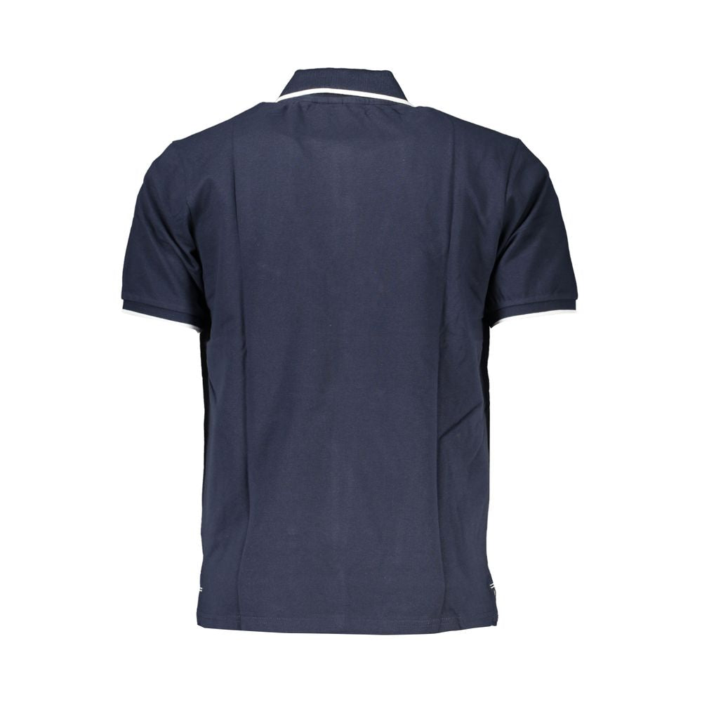 Blue Cotton Polo Shirt-North Sails-LabelTerrace.com