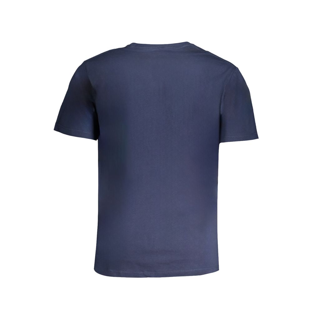 Blue Cotton T-Shirt-Pepe Jeans-LabelTerrace.com