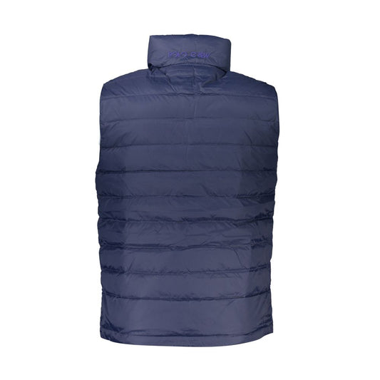 Blue Polyamide Men Jacket-La Martina-LabelTerrace.com